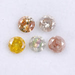 4.13 Ct Round Cut Diamond Lot Mix Colored Diamond Natural Loose Diamond Use For Jewerly