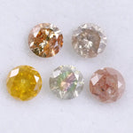 4.13 Ct Round Cut Diamond Lot Mix Colored Diamond Natural Loose Diamond Use For Jewerly
