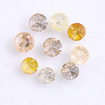 0.78 Ct Natural Loose Round Rose Cut Diamond Unique Colored Diamond Use For Jewerly