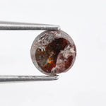 Natural 0.75Ct Fancy Round Diamond Brownish-Colored Diamond Loose Stone For Custom Fine Jewelry