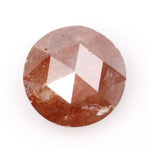 0.68Ct Natural Round Brilliant Cut Diamond Reddish-Brown Colored Diamond For Fine Jewelry Loose Stone