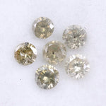 0.98 Ct Round Cut Diamond Natural Loose Fancy Mix Colored Diamond Use For Custom Jewerly