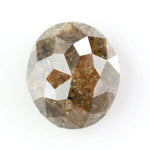 2.03 Ct oval cut brown natural diamond with warm color and brilliant sparkle for premium rare statement jewelry
