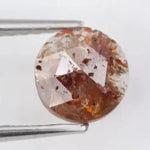 0.62Ct Natural Brown And Grey Colored Diamond Round Shaped Diamond For Custom Fine Jewelry