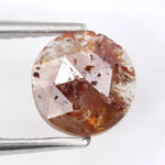 0.62Ct Natural Brown And Grey Colored Diamond Round Shaped Diamond For Custom Fine Jewelry