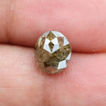 2.03 Ct oval cut brown natural diamond with warm color and brilliant sparkle for premium rare statement jewelry