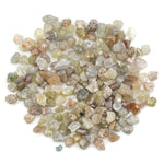 mixed color raw diamond pieces with natural rough surfaces for jewelry making