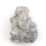 grey color uncut rough diamond vs cut diamond
