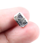 2.97 Ct Black Emerald Cut natural Diamond Loose Stone Sparkling for Custom Rings and Designer Jewelry – IGI/GIA Certified, Ethical and Sustainable