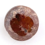 0.94 ct reddish brown round cut natural diamond, rare multi tone color with unique earthy hues, loose stone ideal for fine jewelry making and custom ring designs