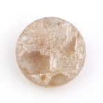 Fancy 1.25 ct grey white round cut natural diamond, salt and pepper inclusions, loose stone for custom engagement rings and bespoke fine jewelry designs