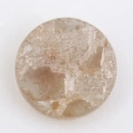 Fancy 1.25 ct grey white round cut natural diamond, salt and pepper inclusions, loose stone for custom engagement rings and bespoke fine jewelry designs
