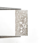 brown colour lab grown elongated baguette cut diamond lab grown pear diamond
