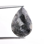 3.21 Ct Black Pear Cut Natural Diamond Loose Stone Ideal for Handmade Rings and Custom Jewelry Designs