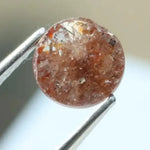 0.62Ct Natural Brown And Grey Colored Diamond Round Shaped Diamond For Custom Fine Jewelry