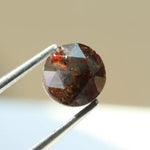 Natural 0.75Ct Fancy Round Diamond Brownish-Colored Diamond Loose Stone For Custom Fine Jewelry