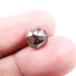2.57 Ct Brown Asscher Cut Natural Diamond Loose Stone for Custom Rings and Luxury Jewelry Design