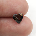 brown colour lab grown elongated heart cut diamond lab grown pear diamond