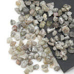 grey brown color rough diamond chips loose uncut raw diamond for jewelry