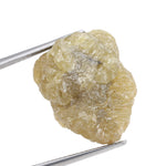 yellow color unpolished natural rough diamond