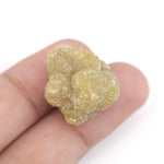 yellow color unpolished natural rough diamond