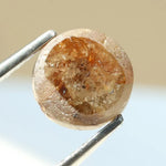 natural round cut diamond elegant tone brown colored diamond for custom jewelry