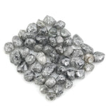 dark grey natural rough diamond lot for jewelry making