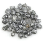 dark grey natural rough diamond lot for jewelry making