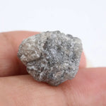 how to identify uncut diamonds and raw grey diamond in rock natural rough diamond