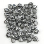 natural grey rough diamond lot for jewelry making