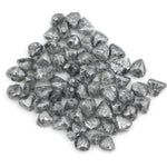 natural grey rough diamond lot for jewelry making