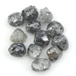 dark grey natural raw diamond lot for jewelry making