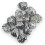 dark grey natural raw diamond lot for jewelry making