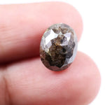 5.13 Ct brown oval cut natural diamond loose stone for custom engagement rings and designer jewelry