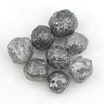dark grey raw diamond lot for ring making