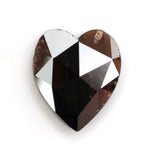 brown colour lab grown diamond vs cubic zirconia 0.95 carat lab grown diamond