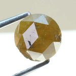 natural 0.96ct yellow colored round diamond round brilliant cut diamond use for custom jewelry making loose stone