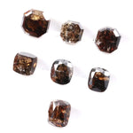 mix colour natural diamonds cushion and Asscher cut loose earth mined diamond stones for jewelry