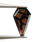 brown colour kite shaped diamond rings kite shaped diamond stud earrings
