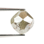 2.76 Ct cushion cut Grey natural diamond with brilliant sparkle and classic shape for luxury statement jewelry