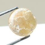 natural yellowish-grey colored diamond round brilliat cut diamond for fine jewelry loose stone