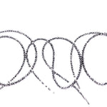 Natural black rondelle rough diamond beads uncut with soft, earthy tones, perfect for handmade jewelry, delicate bracelets, and unique artisan designs