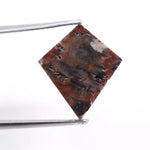 5.82 carat brown kite cut natural diamond loose stone with sharp geometric facets and warm earthy brilliance, ideal for custom engagement ring or bespoke fine jewelry design