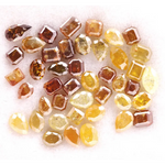 Natural rustic yellow brown diamond lot mixed shape rose cut earth mined loose diamonds for custom jewelry