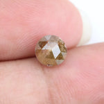 natural round shaped diamond 1.16ct brownish-yellow colored diamond use for jewelry loose stone