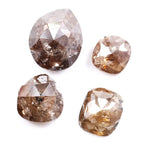 Premium mix colour natural diamond loose gemstone with sparkle