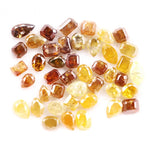 Natural rustic yellow brown diamond lot mixed shape rose cut earth mined loose diamonds for custom jewelry