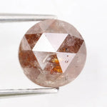 fancy 1.64ct brownish-grey natural rose cut diamond use for custom jewelry loose stone sparkle