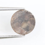 loose stone 1.60ct round rose cut diamond natural diamond brownish-grey diamond for fine jewelry