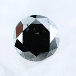1.12 Ct Genuine Natural Black Diamond Round Cut Loose for Luxury Jewelry and Custom Engagement Rings